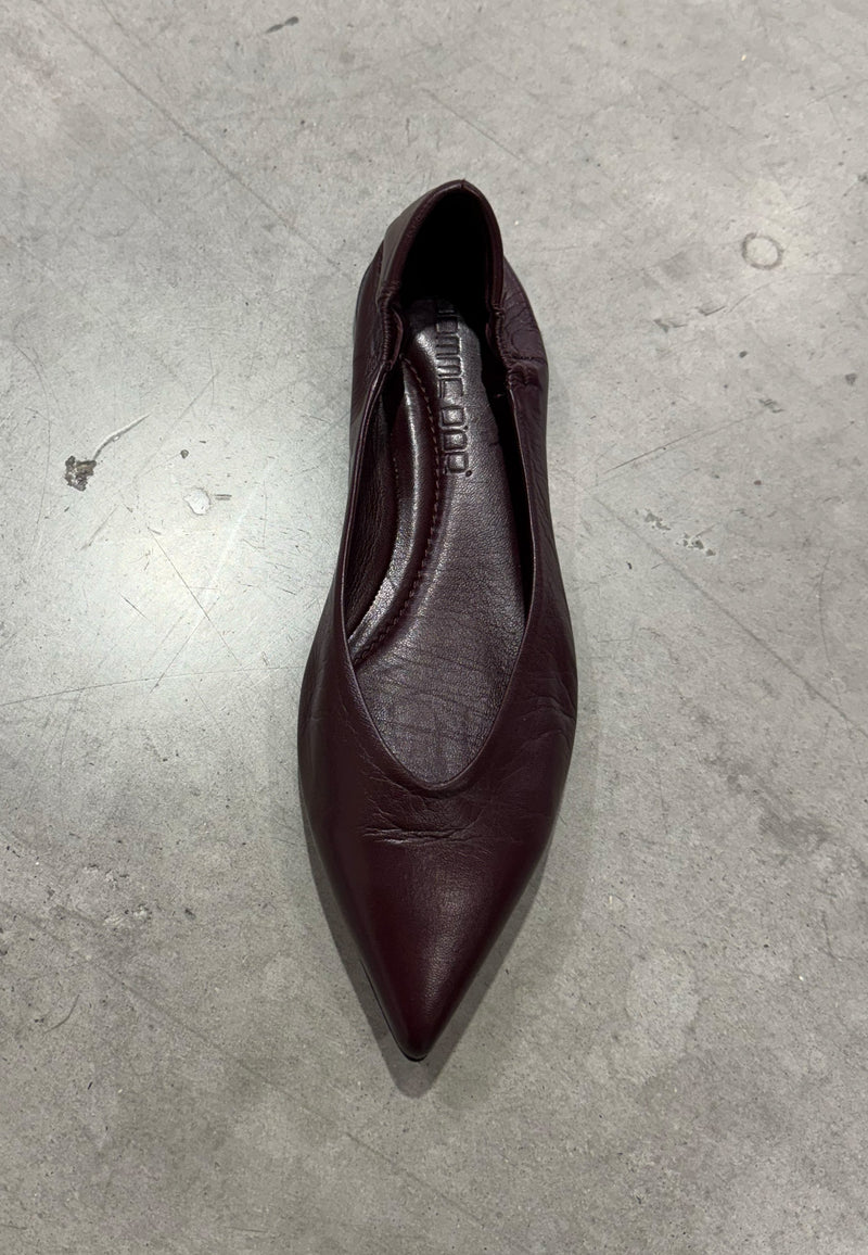 1000 Ingrid Ballerina | Bordeaux Glove