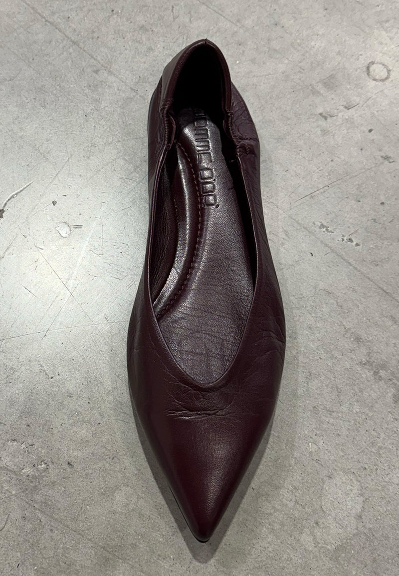 1000 Ingrid Ballerina | Bordeaux Glove