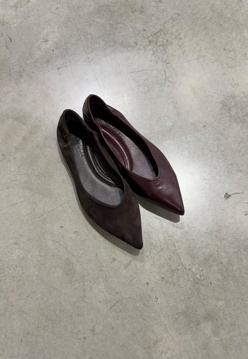 1000 Ingrid Ballerina | Bordeaux Glove
