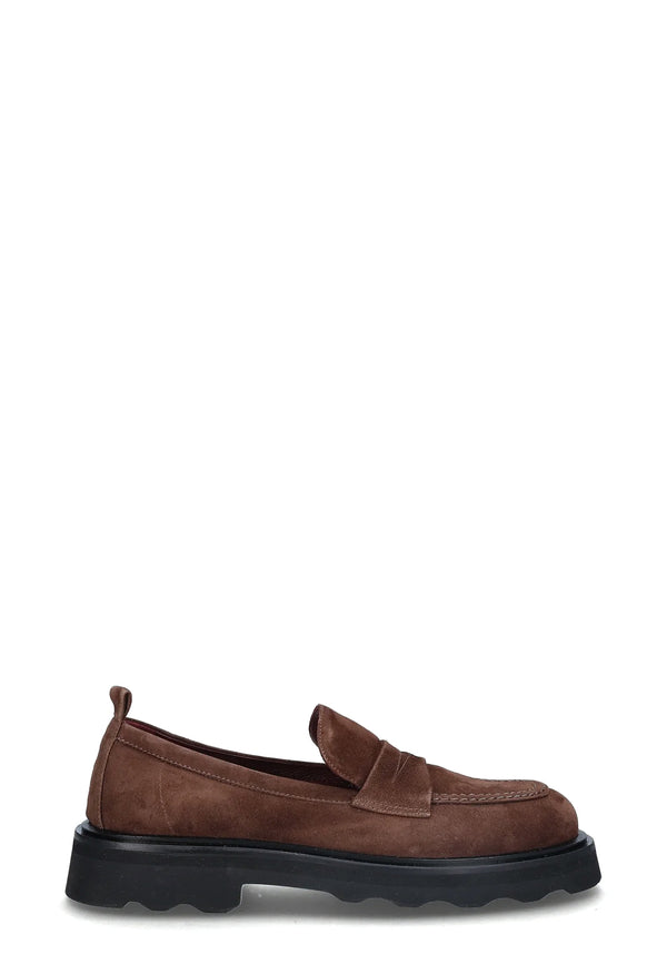 2205G Nicky Loafer | Espresso Camoscio