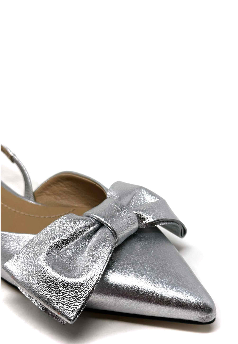 0799A Ingrid Sling | Argento Laminato