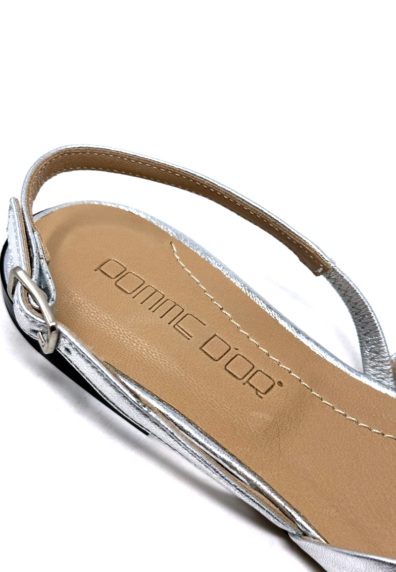 0799A Ingrid Sling | Argento Laminato