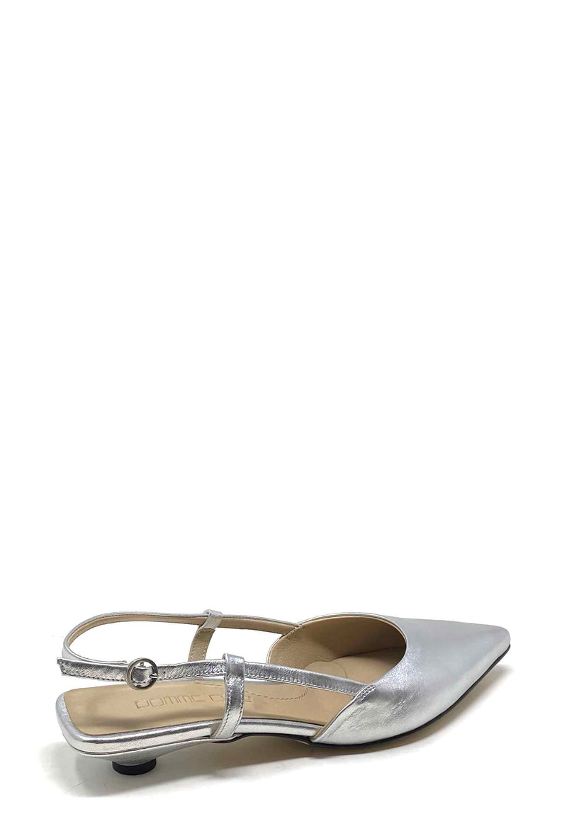 2253 Ginger Sling | Argento laminate