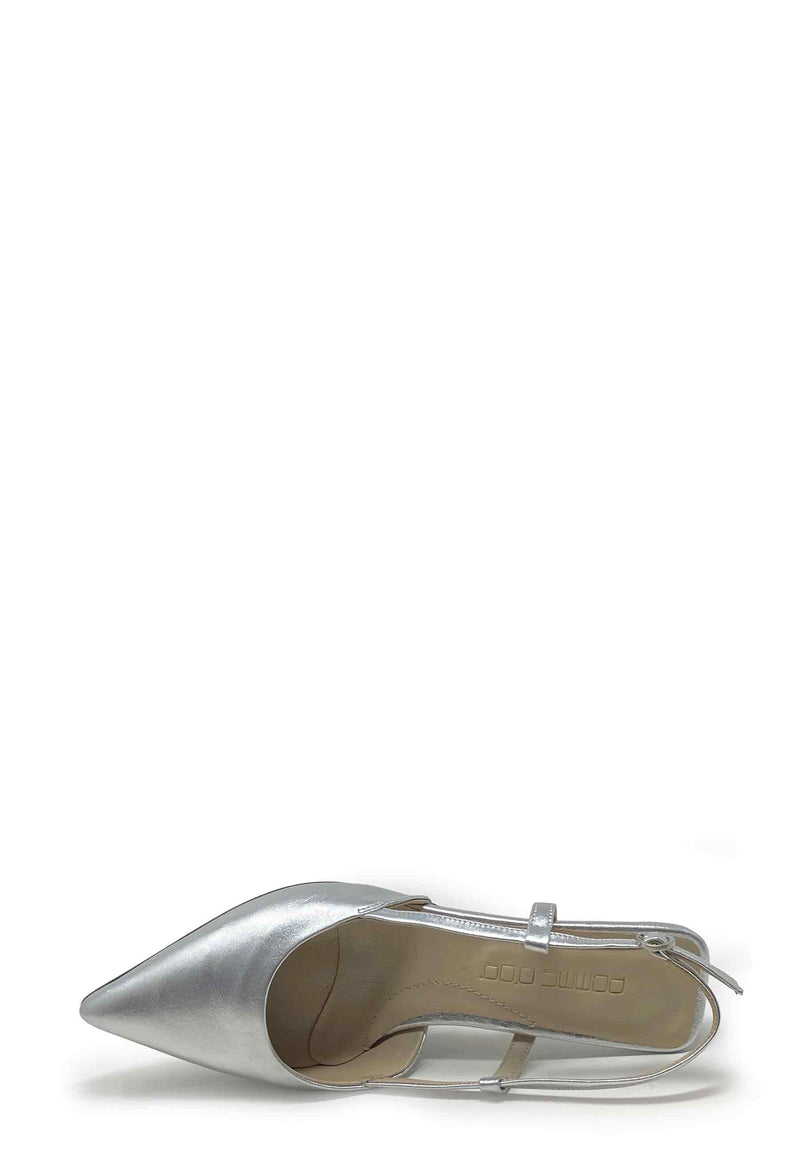 2253 Ginger Sling | Argento laminate