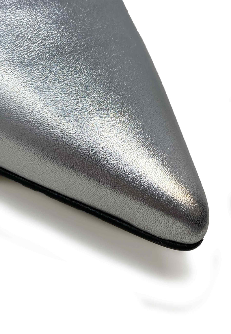 2253 Ginger Sling | Argento laminate