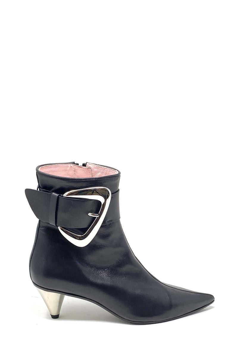 7328 ankle boots | Nero