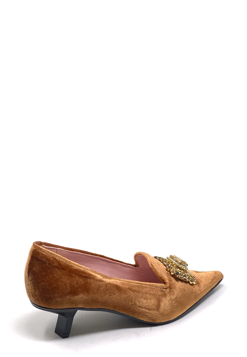 7744 Highheel Loafer | Brandy