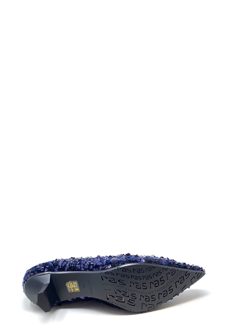 7744 Highheel Loafer | Navy