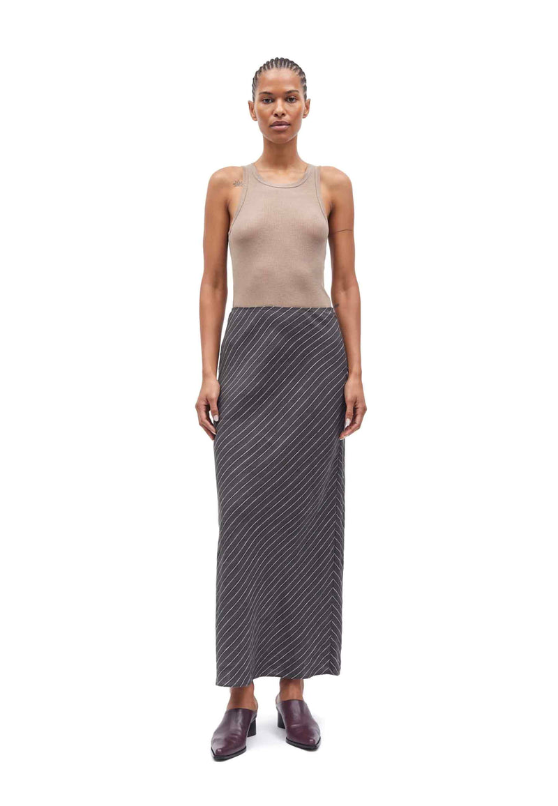 Saagneta maxi skirt | Beluga Stripes