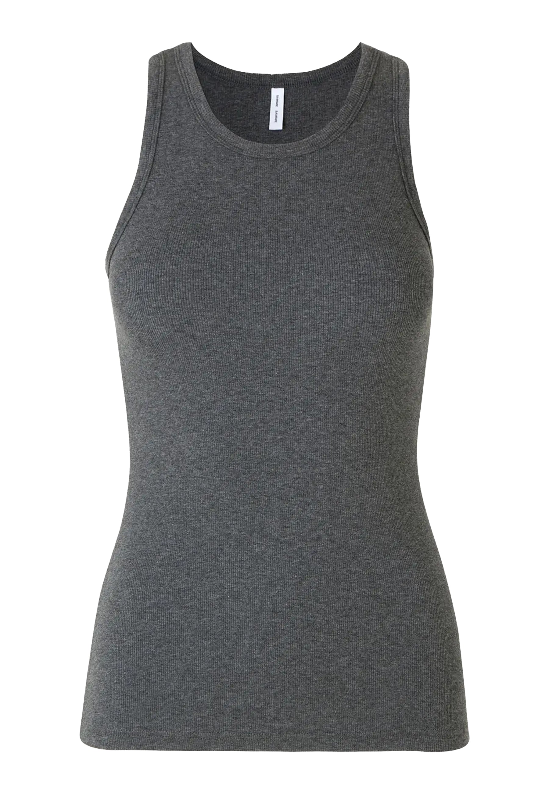Alexo tanktop | Mørkegrå melange