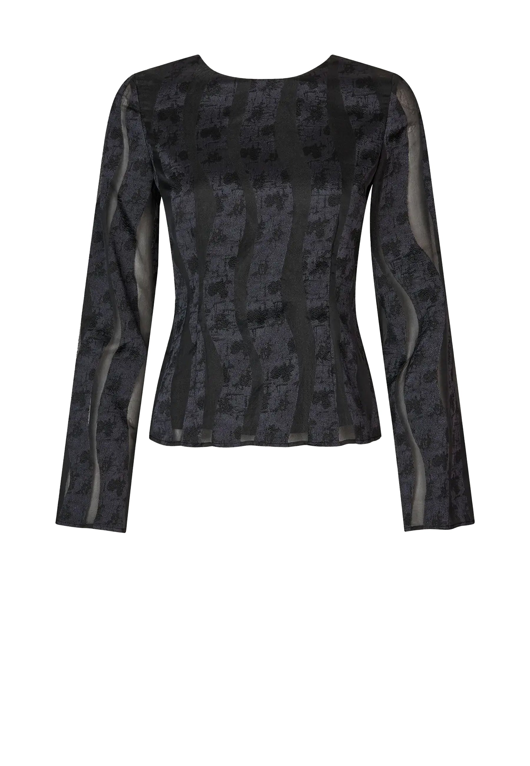Saanai Bluse | Sort