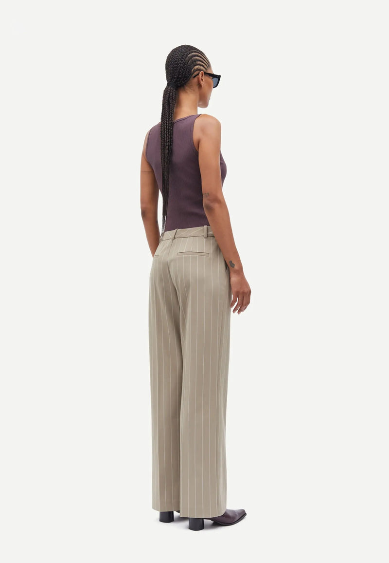 Salara Pants | Greige Stripes