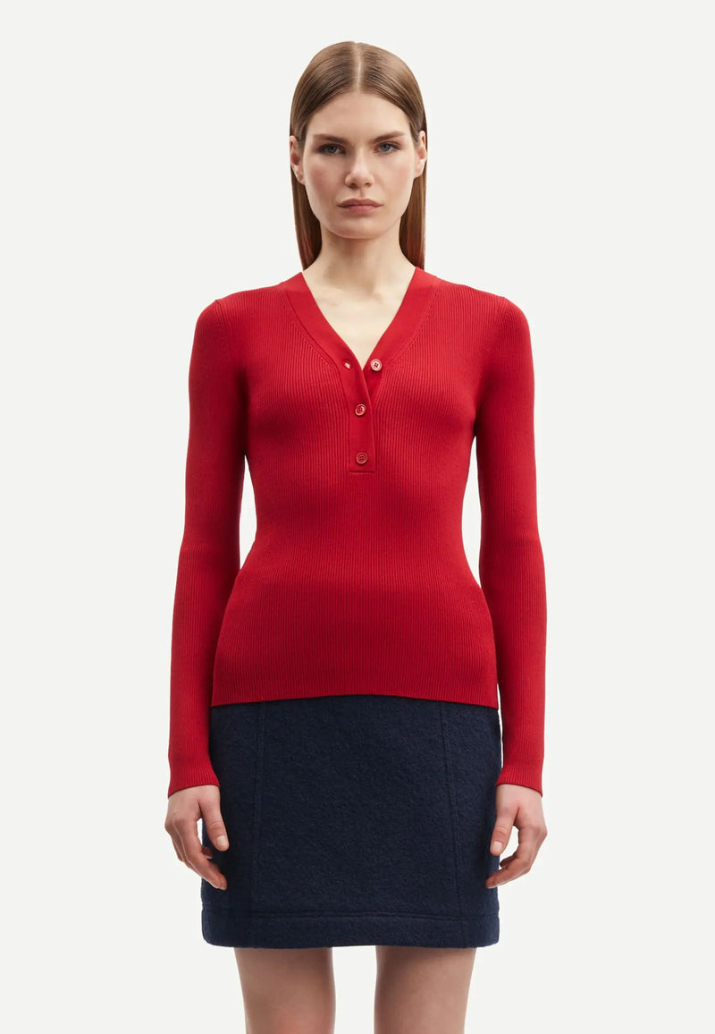 Saleonore Longsleeve | Scarlet Sage