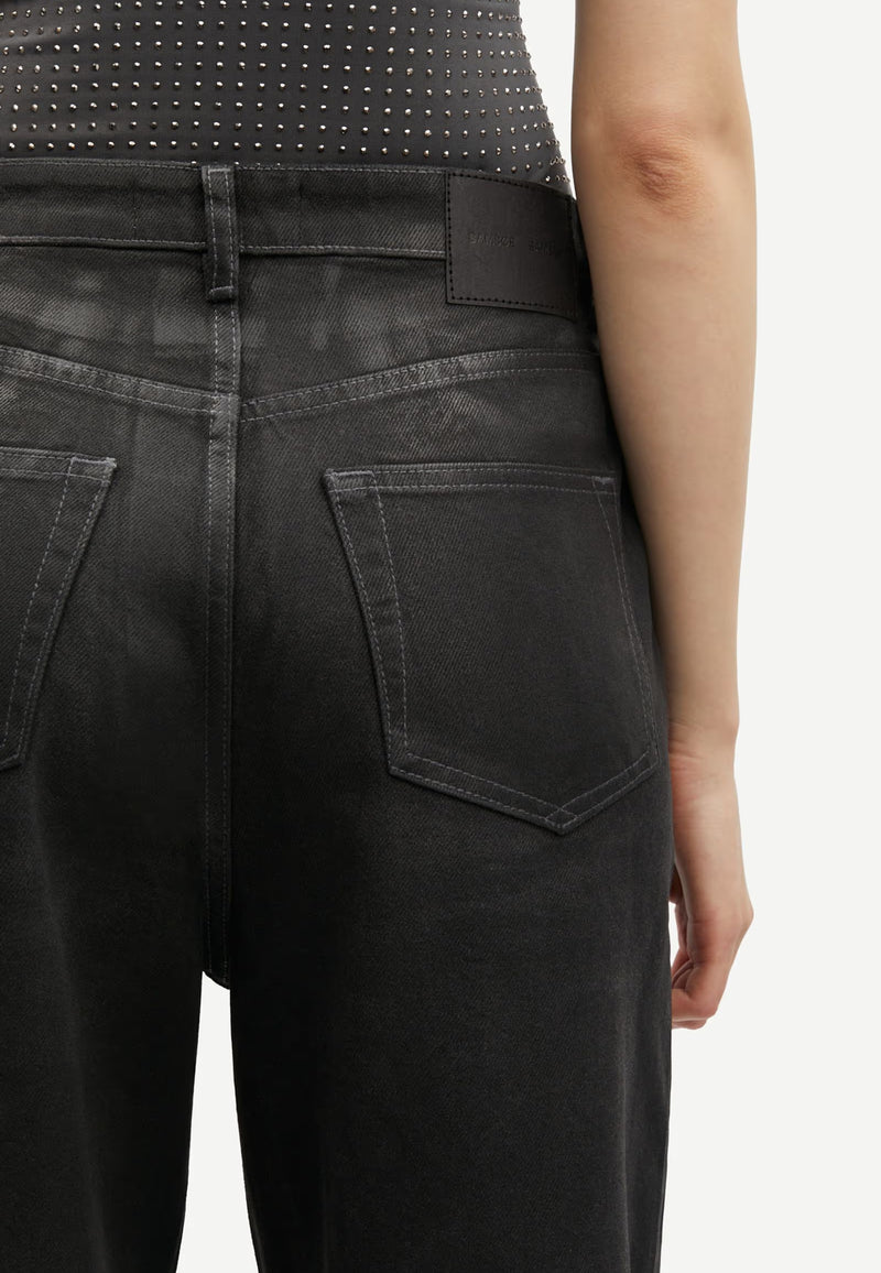 Sashelly Jeans | Black Void Foil