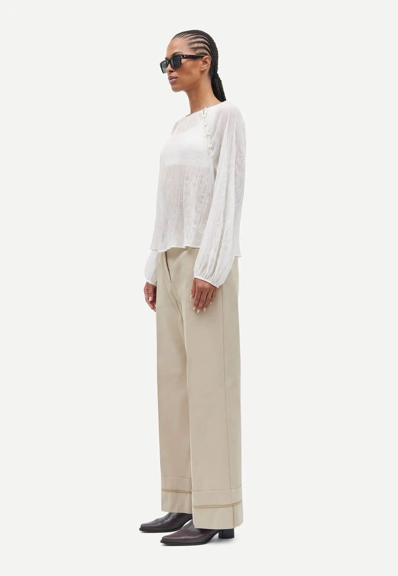 Savira blouse | Egret