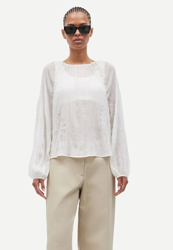 Savira blouse | Egret