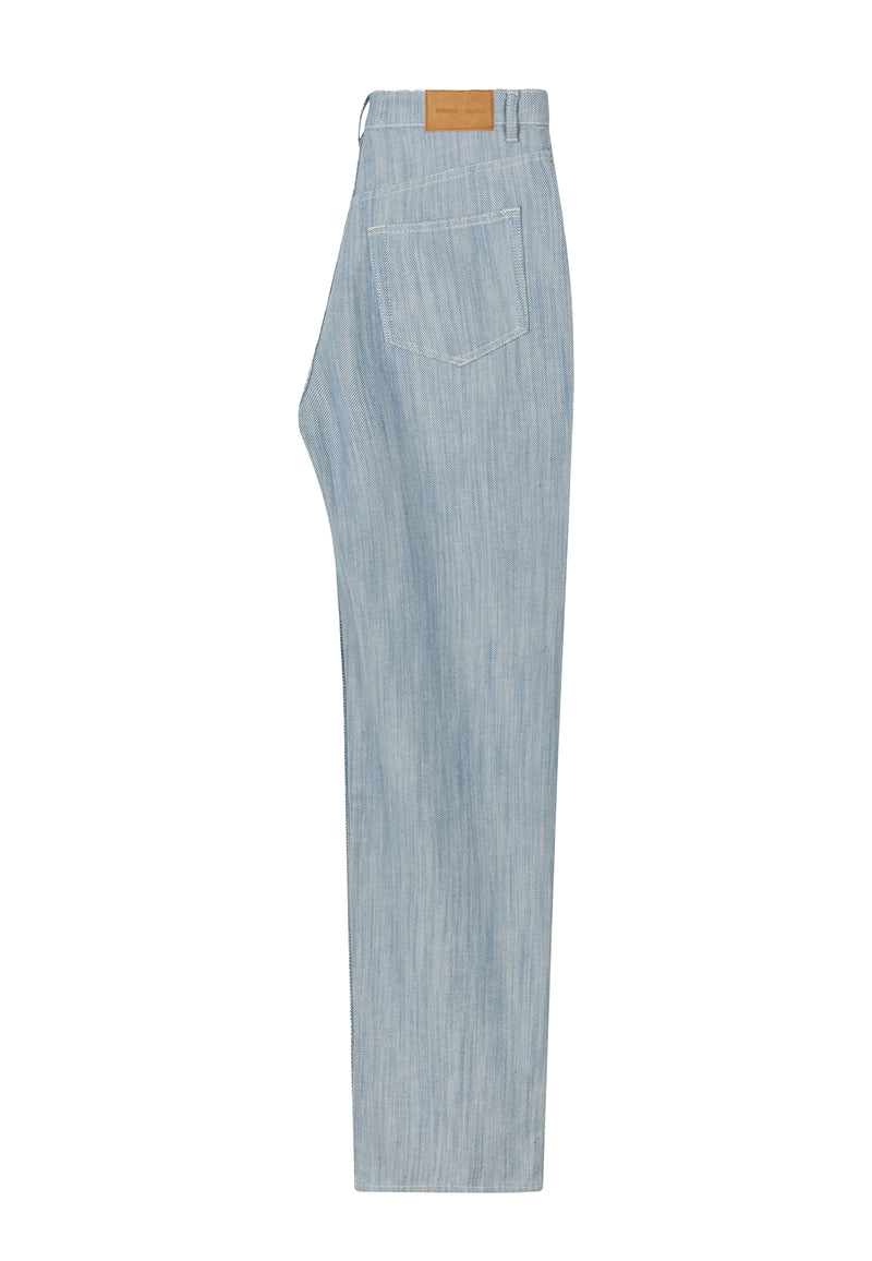 Shelly Wide Leg Jeans | Breeze Blue