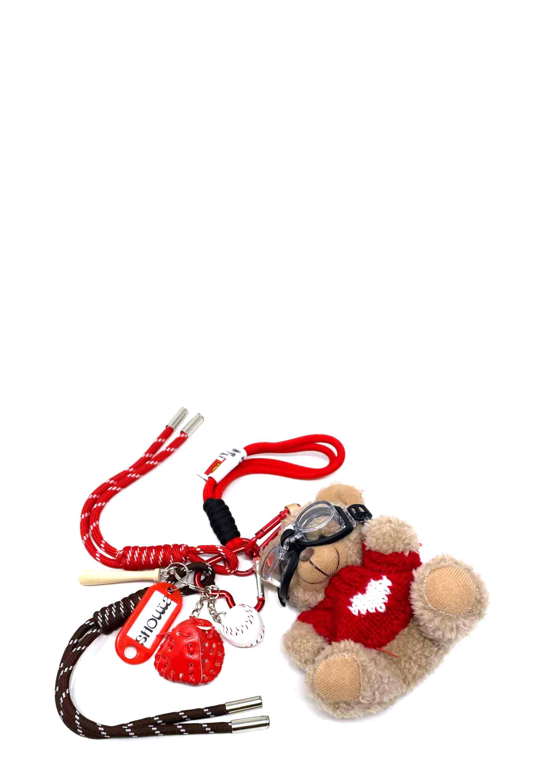 #6 Teddy Taschenanhänger | Rouge