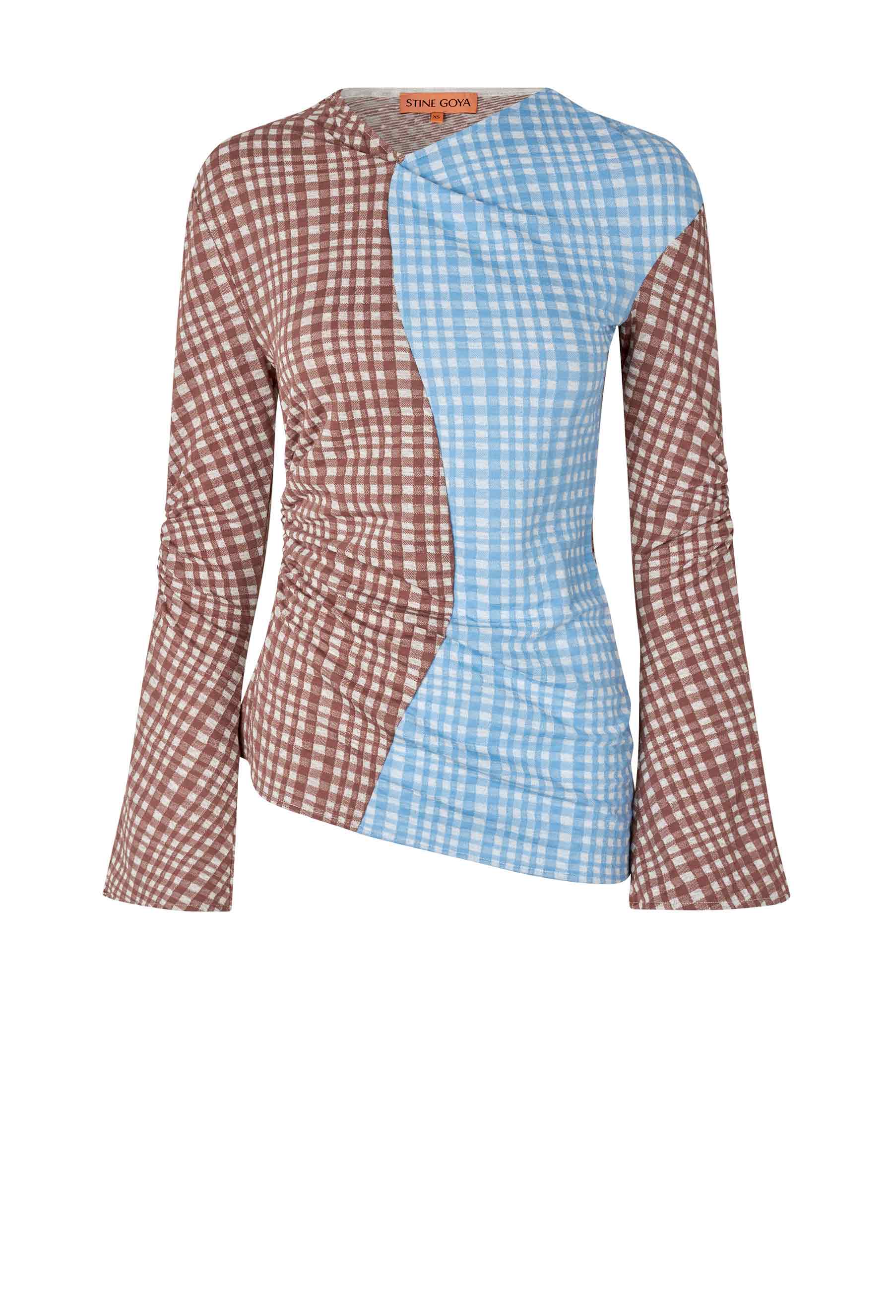 Clementine Longsleeve | Brown Check