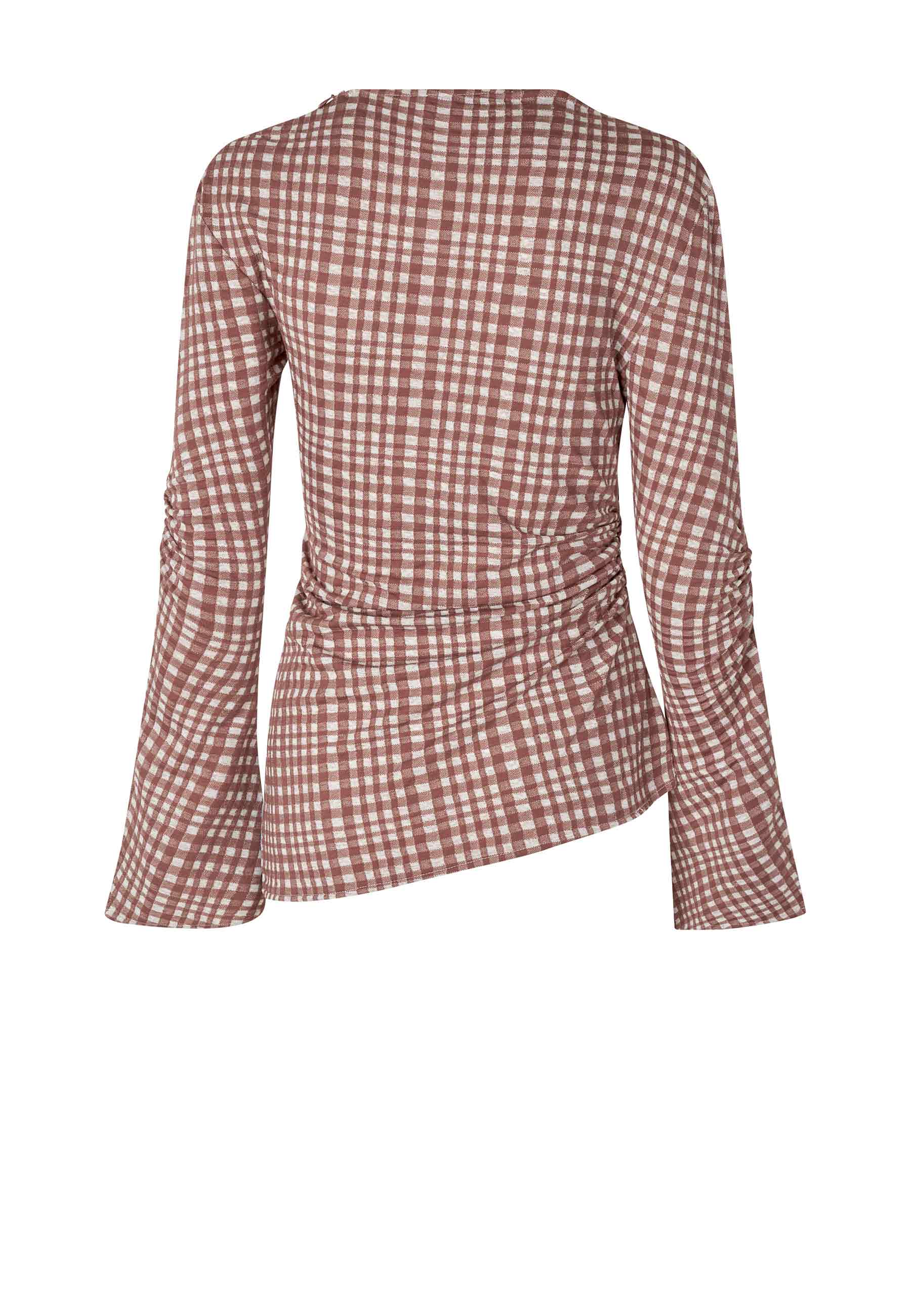 Clementine Longsleeve | Brown Check