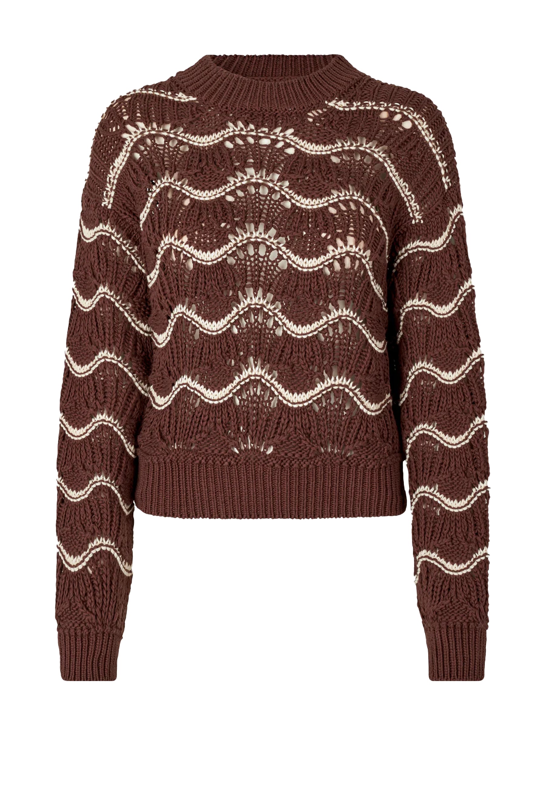 Dirch Pullover | Cream Waves