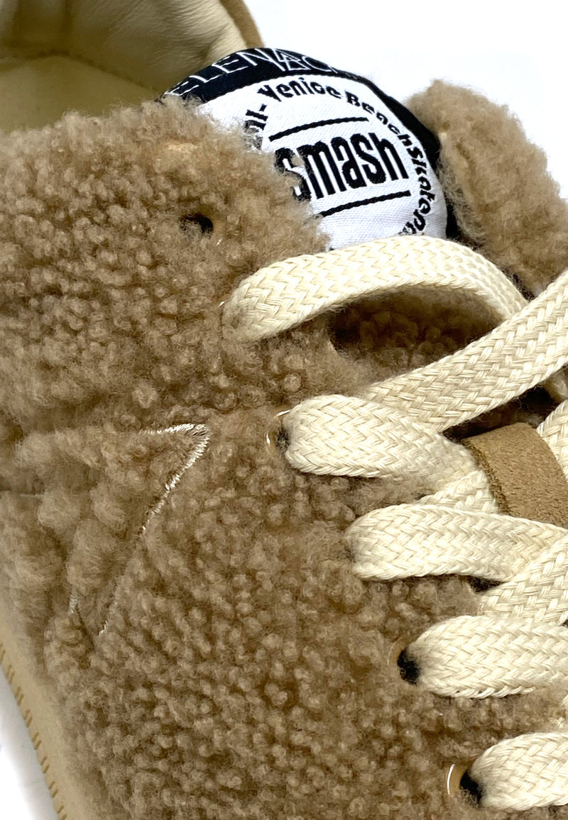 Smash Fur Sneaker | Camel