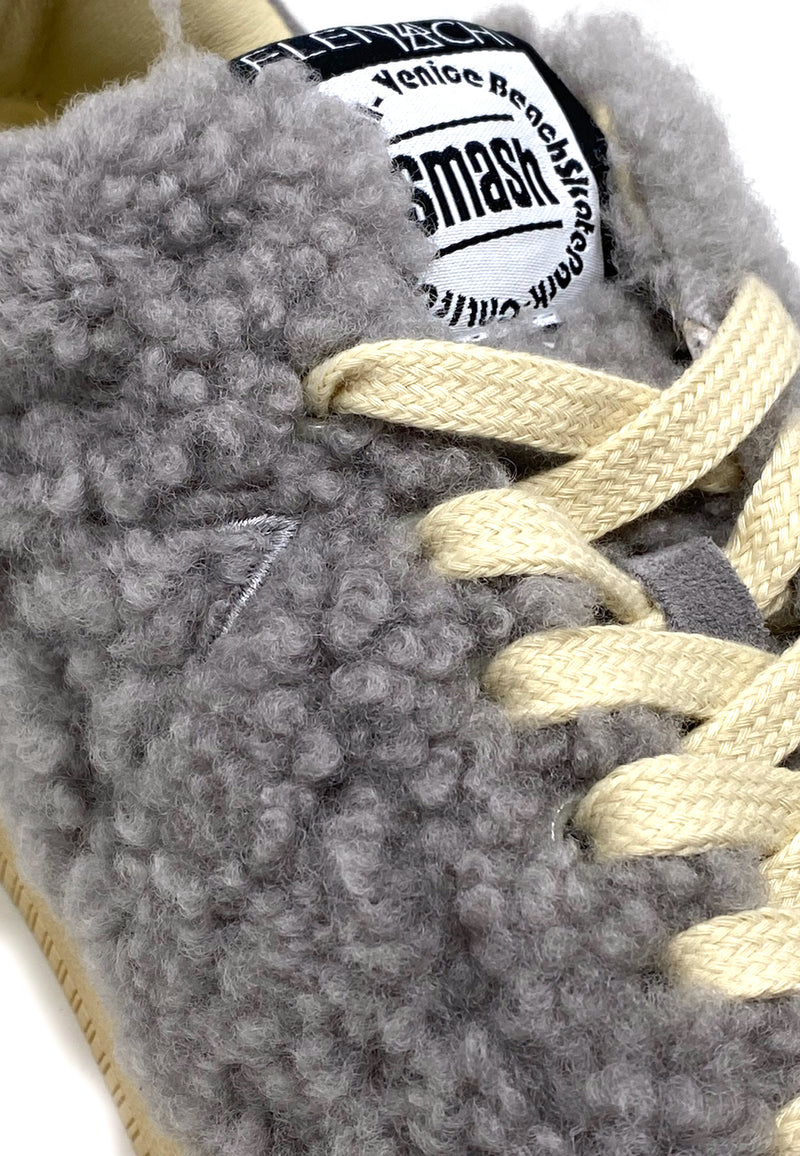 Smash Fur Sneakers | Grey