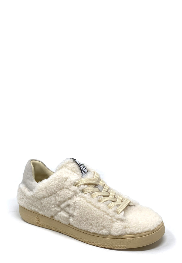 Smash Fur Sneakers | White