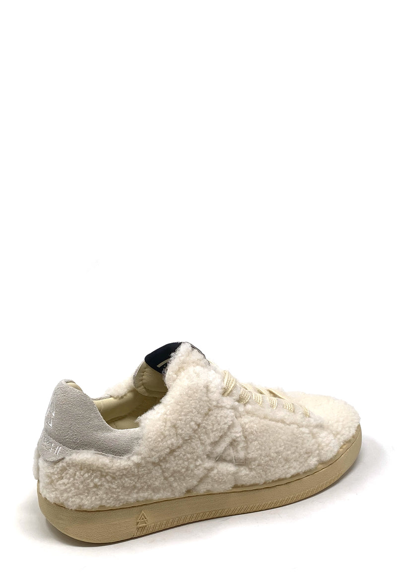 Smash Fur Sneakers | White