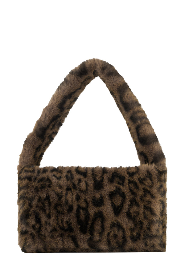 Fjola Faux Fur Tasche | Leopard