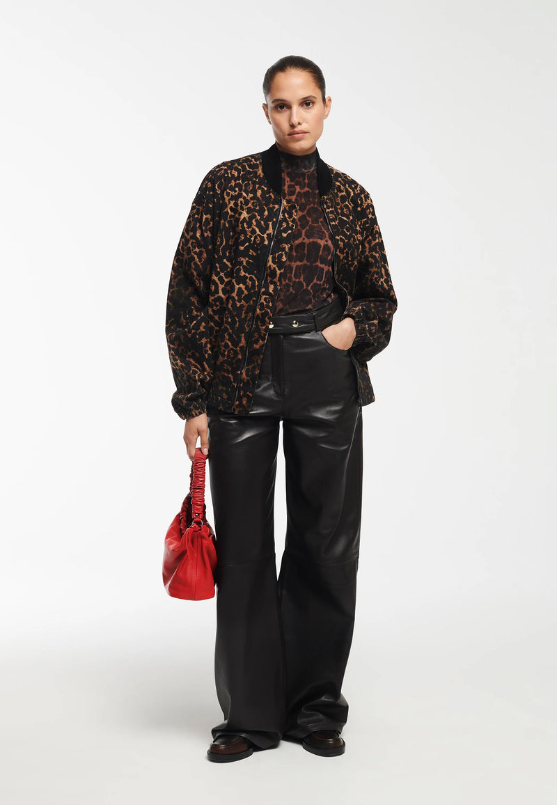 Juno Bomberjacke | Leopard