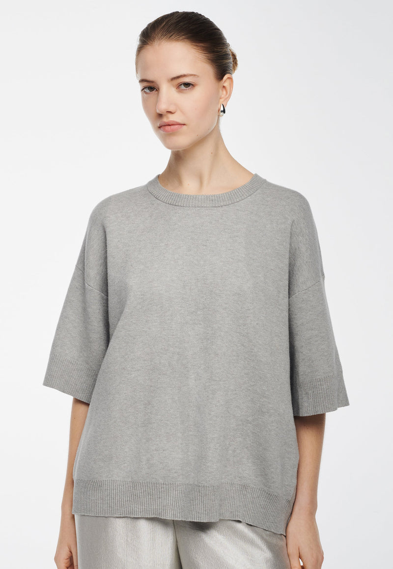 Nefeli T-Shirt | Grey Melange