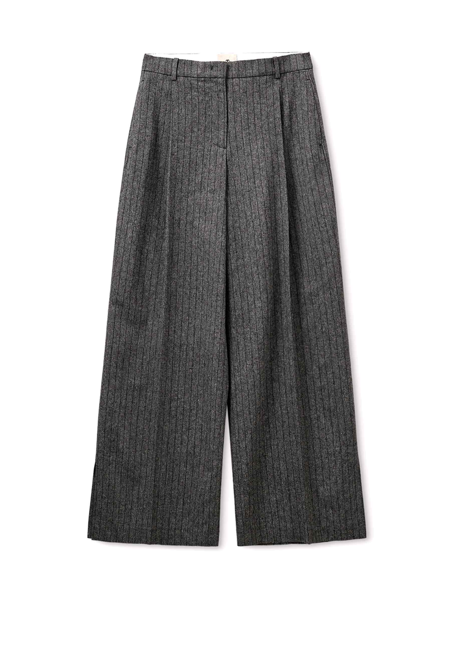 Tilda Hose | Grey Black Stripes