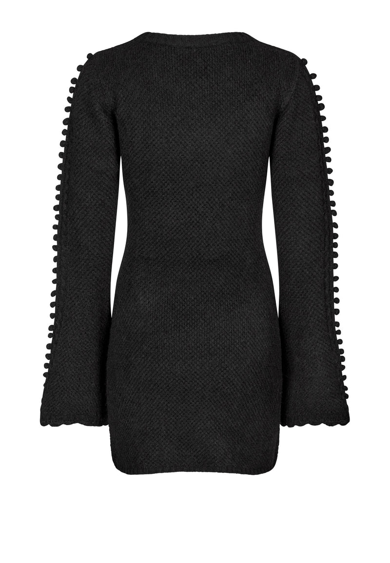 Verbier Dot Mini Dress | Black