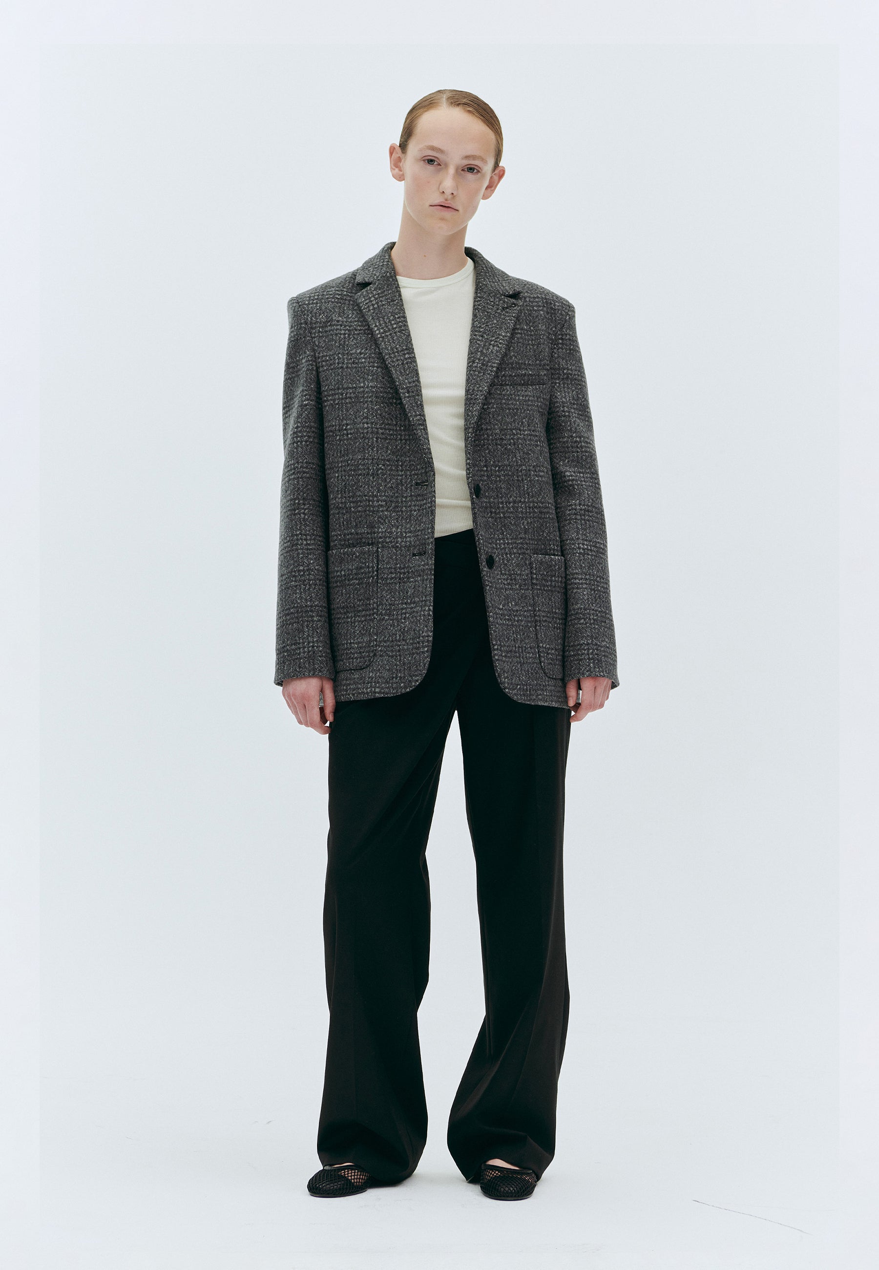 Brad Blazer | Black White Check