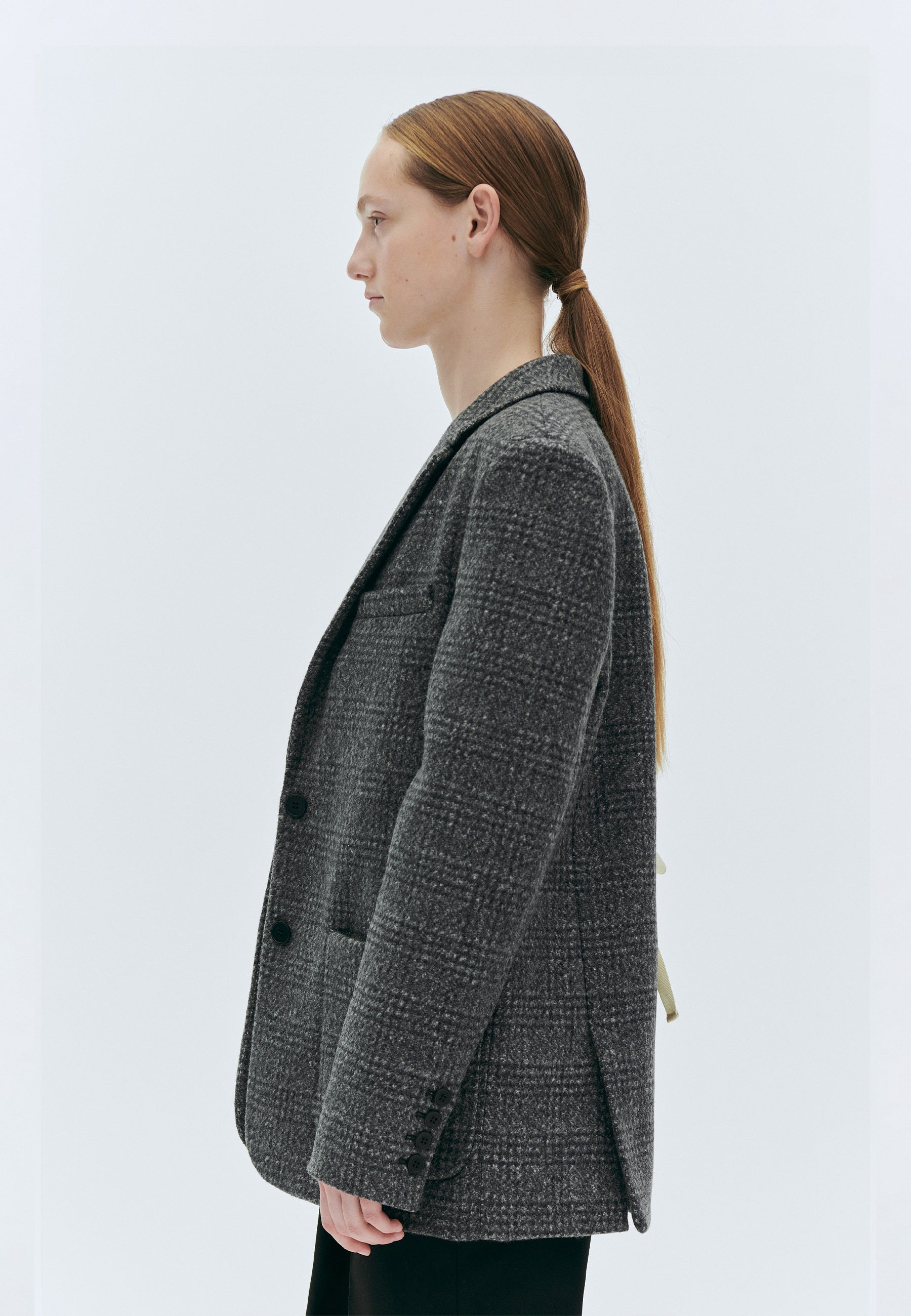 Brad Blazer | Black White Check