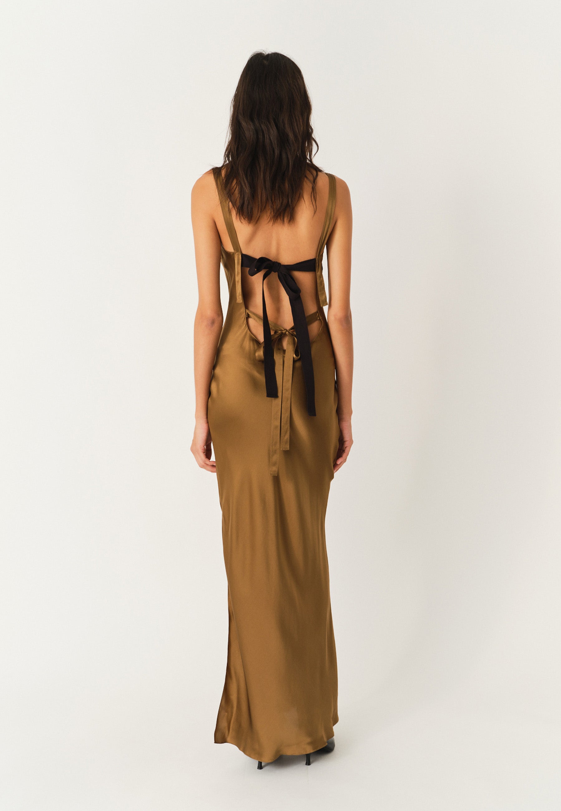 Catania N Maxikleid | Olive