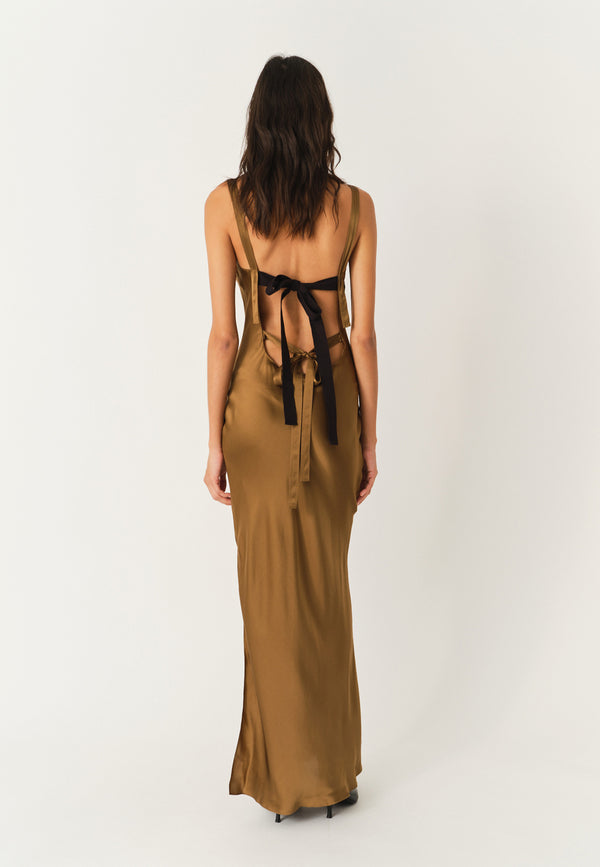 Catania N Maxikleid | Olive