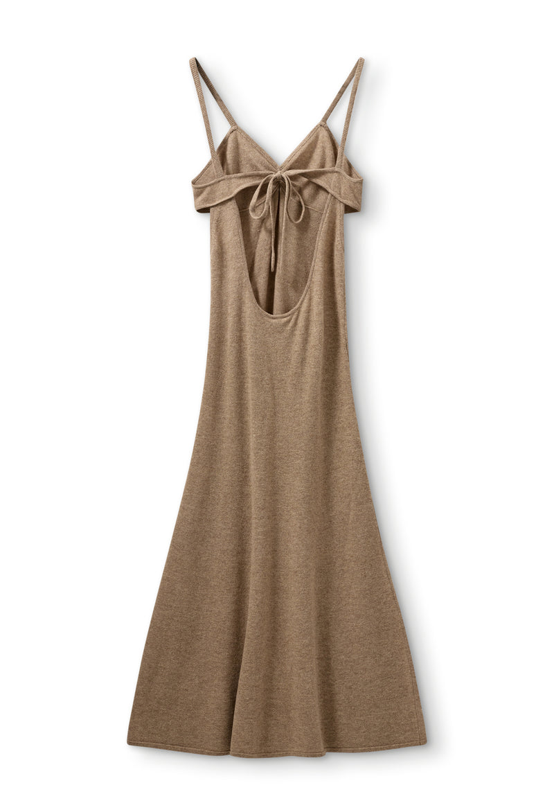 Como Bra Kleid | Camel