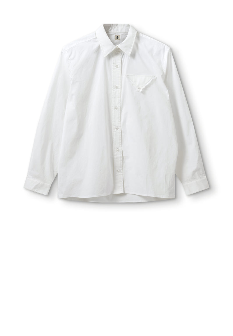 Cyprus Pocket Bluse | White