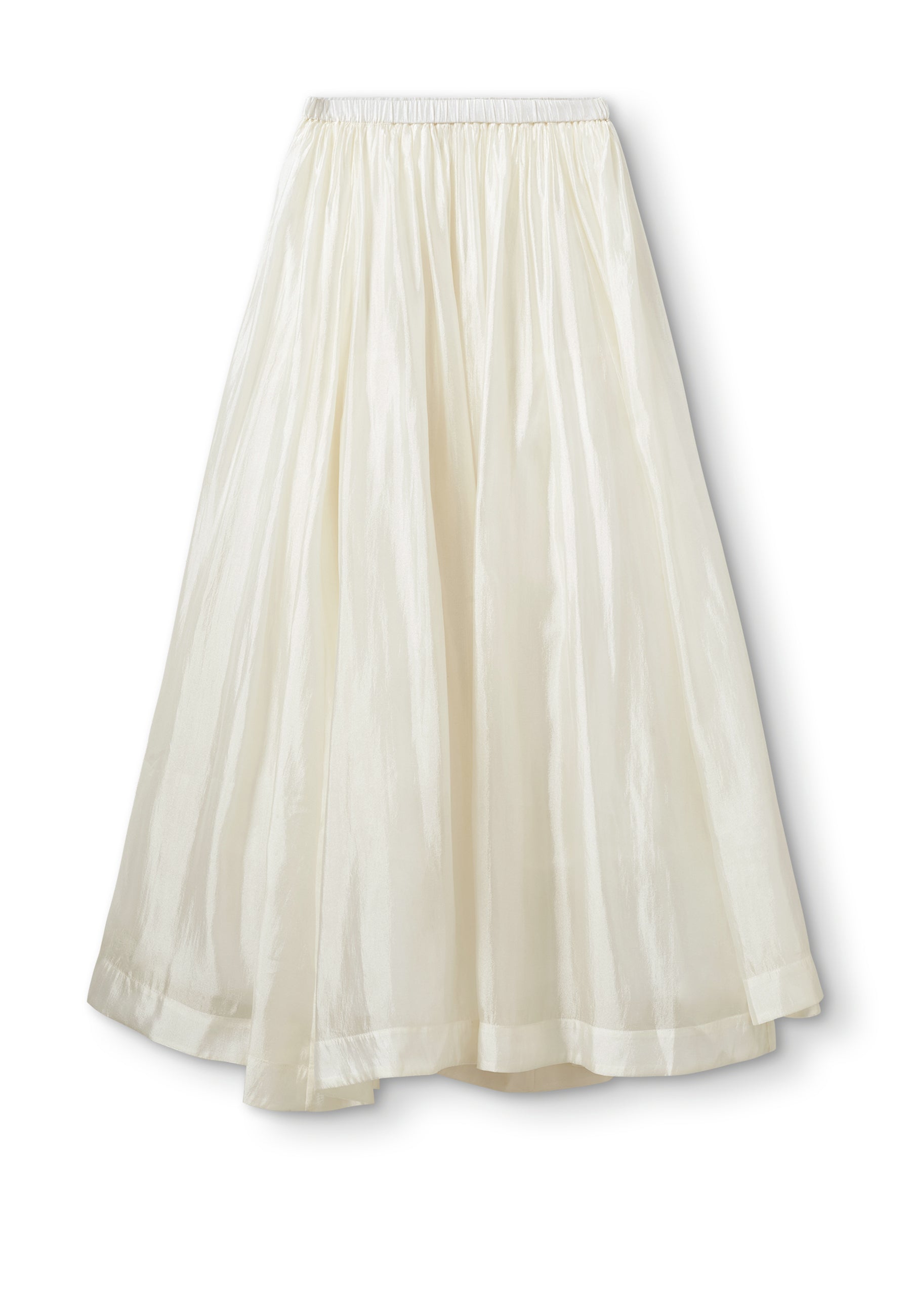 Gilian Volume Midirock | Cream