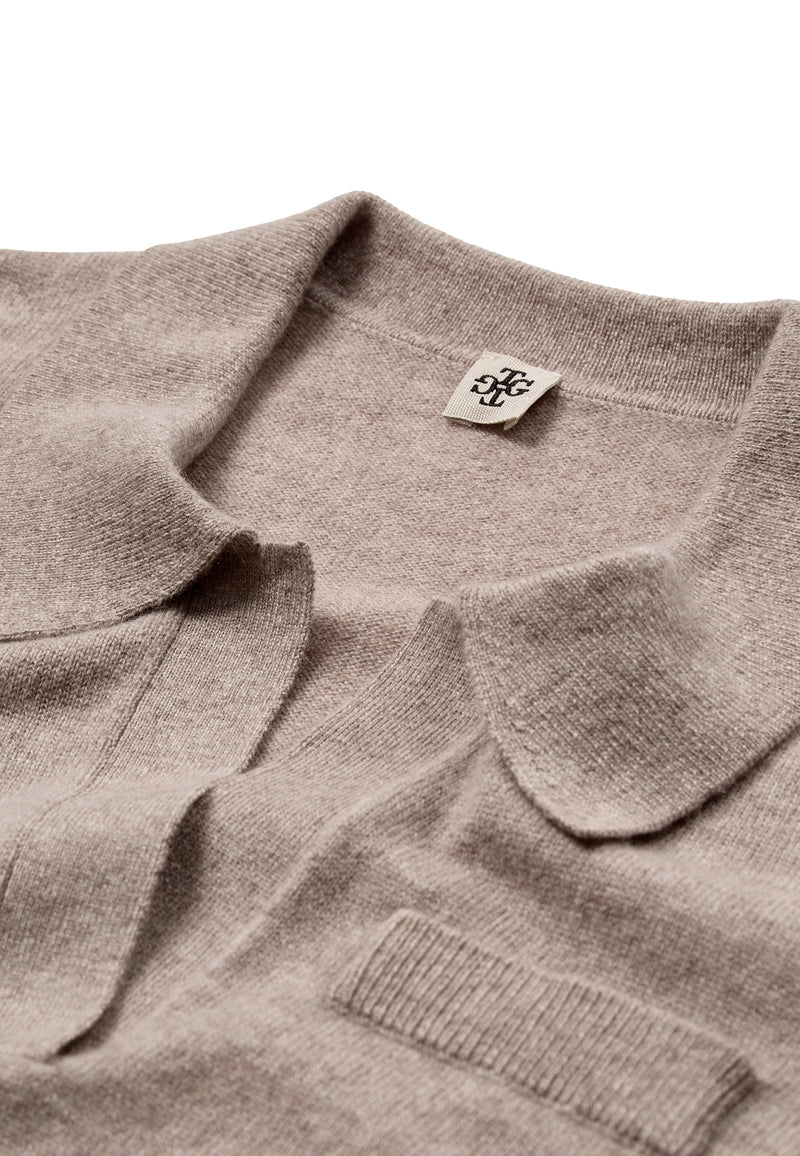Piemonte Cropped T-Shirt | Grey
