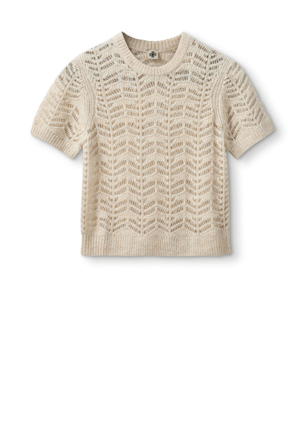 Verbier Pointelle Pullover | Raw