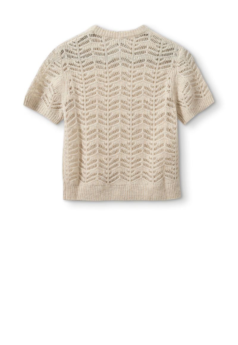 Verbier Pointelle Pullover | Raw