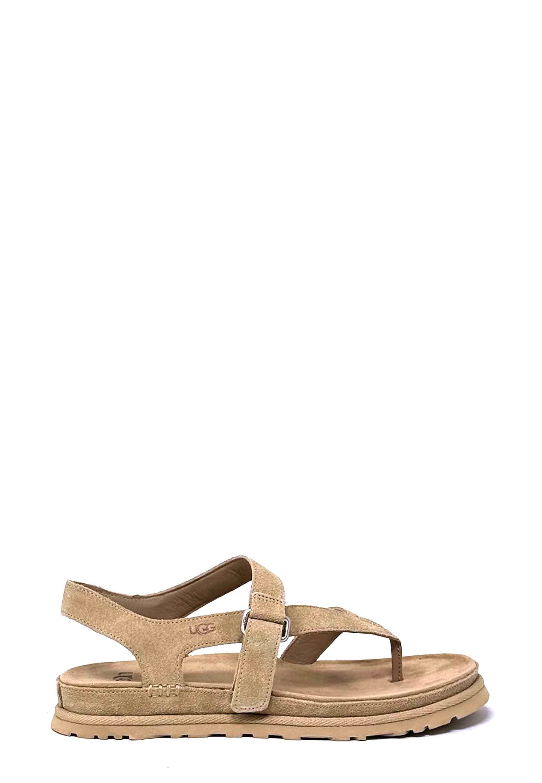 Goldengaze Toe Post Sandale | Sand