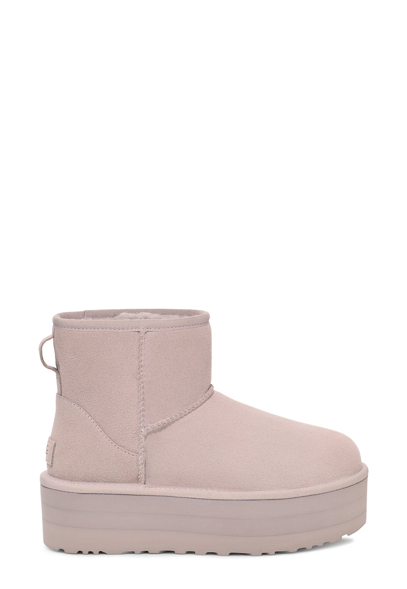 Classic Mini Platform Boot | Pale Smoke