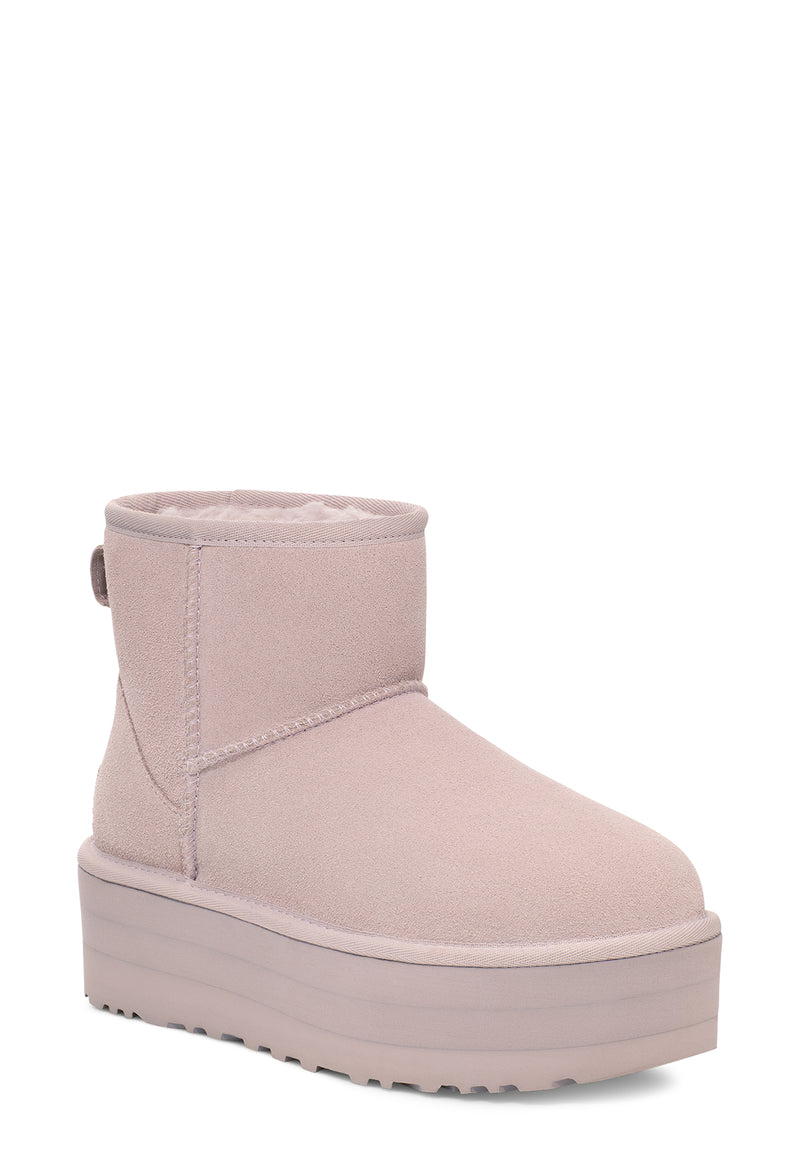 Classic Mini Platform Boot | Pale Smoke