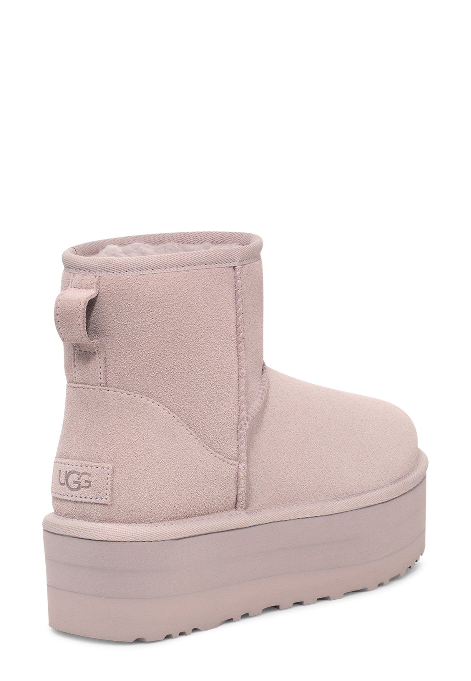 Classic Mini Uggs Rose Pale GS) UGG Classic Mini Shine 'Pink Rose