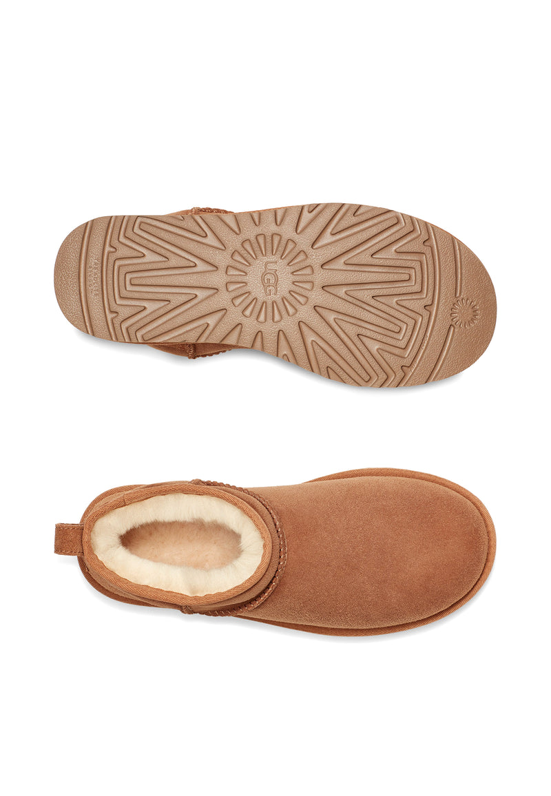 Classic Ultra Mini Boot | Chestnut