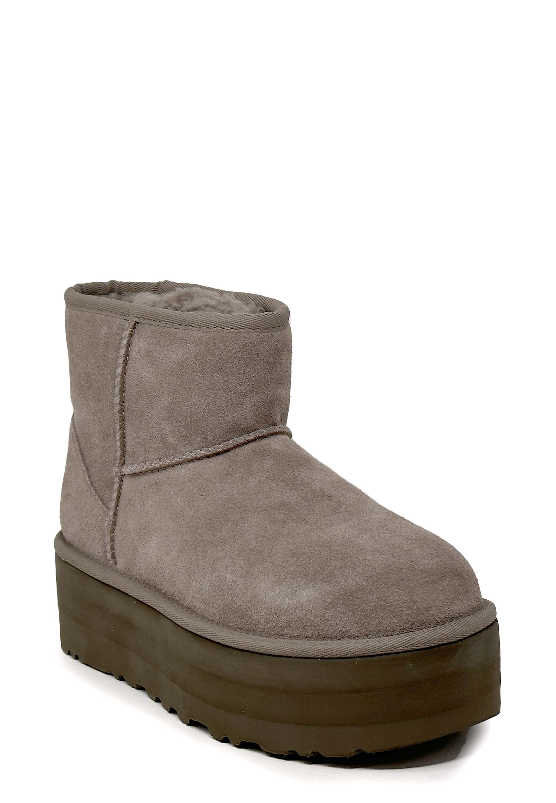 Classic Mini Platform Boot | Smoke
